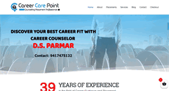 Desktop Screenshot of careercarepoint.com